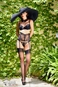 ENSEMBLE SG BP, STRING ET SERRE-TAILLE - Collection lingerie Chapeaux Mesdames