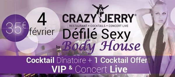 aux alentours d'Avignon, le CRAZY JERRY avec LUXXA et BODY HOUSE