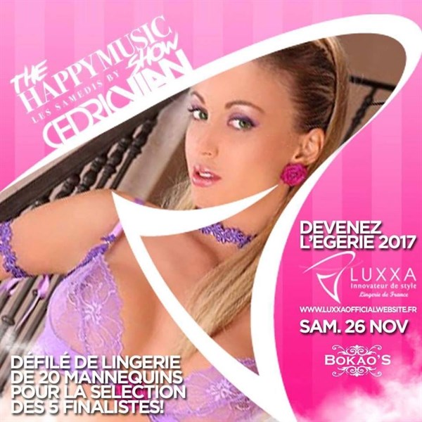 Demi-finale casting Egérie LUXXA : BOKAOS Club samedi 26 novembre