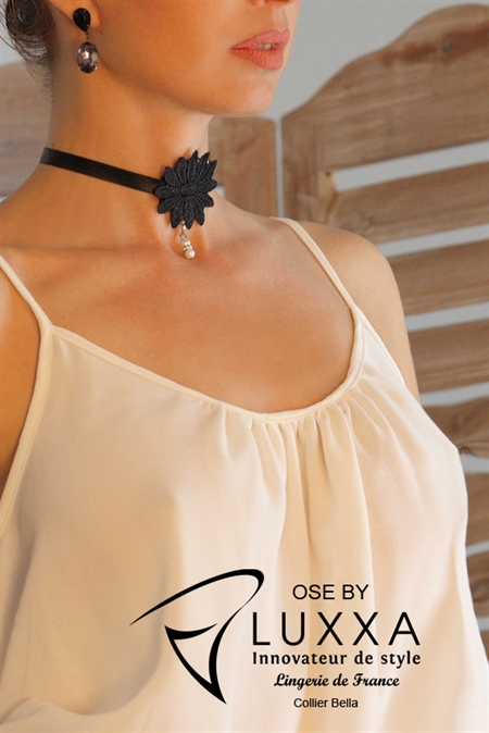 Collier guipure BELLA :