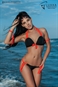 MAILLOT SEXY PARADISE Noir & Orange - Collection lingerie Luxxa sur Mer
