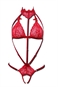 BODY HARNAIS OUVERT AVEC SOUTIEN GORGE - Collection lingerie Douceurs et gourmandises