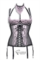 GUEPIERE SOUTIEN GORGE 1/2 SEINS A JABOT - Collection lingerie Douceurs et gourmandises