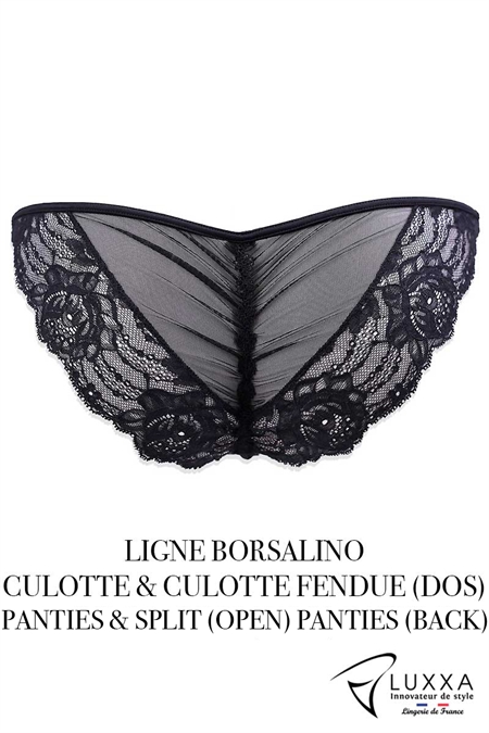 ENSEMBLE SOUTIEN GORGE 1/2 SEINS, CULOTTE FENDUE ET PORTE-JARRETELLES