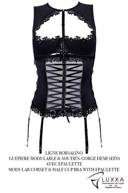 ENSEMBLE CORPS DE GUEPIERE ET SG 1/2 SEINS