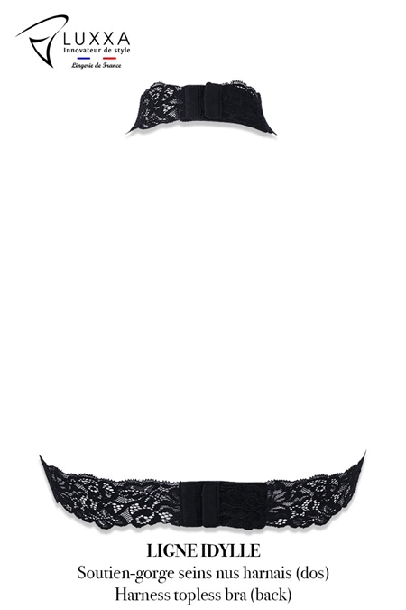 ENSEMBLE SOUTIEN-GORGE AVEC HARNAIS ET TANGA