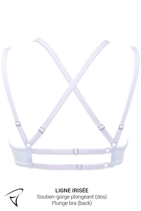 ENSEMBLE SOUTIEN-GORGE PLONGEANT ET TANGA OUVERT DOS NU