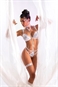 ENSEMBLE SOUTIEN-GORGE PLONGEANT ET BODY OUVERT HARNAIS - Collection lingerie Les Éphémères