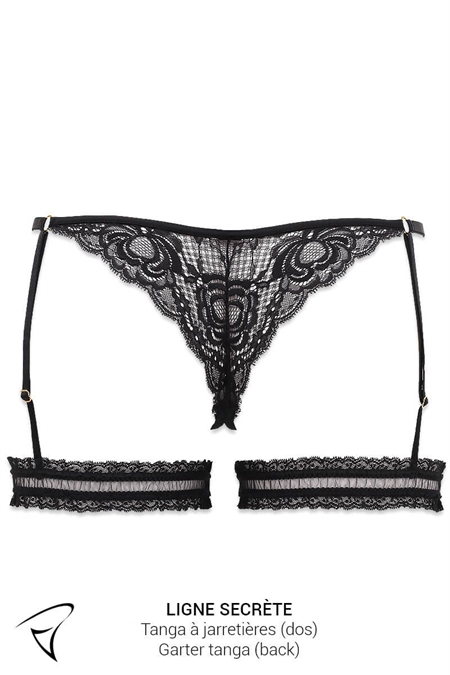 ENSEMBLE SOUTIEN-GORGE & TANGA PORTES-JARRETIERES