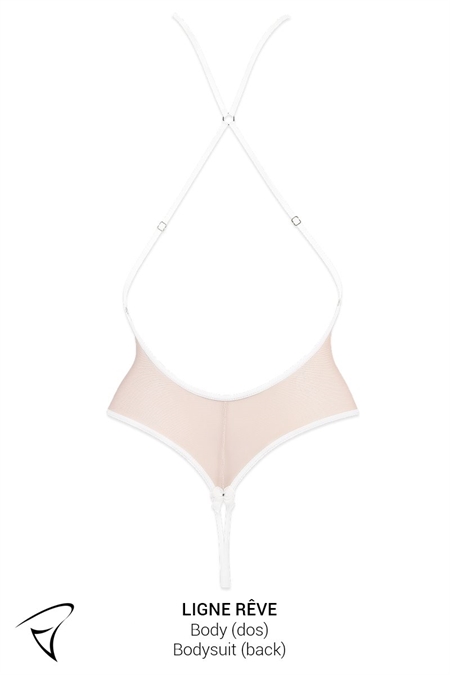 ENSEMBLE BODY NU & CACHES BOUTS DE SEINS